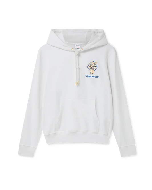 Diamond Column Hooded Sweatshirt