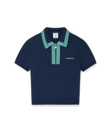 Knit Tennis Polo Shirt