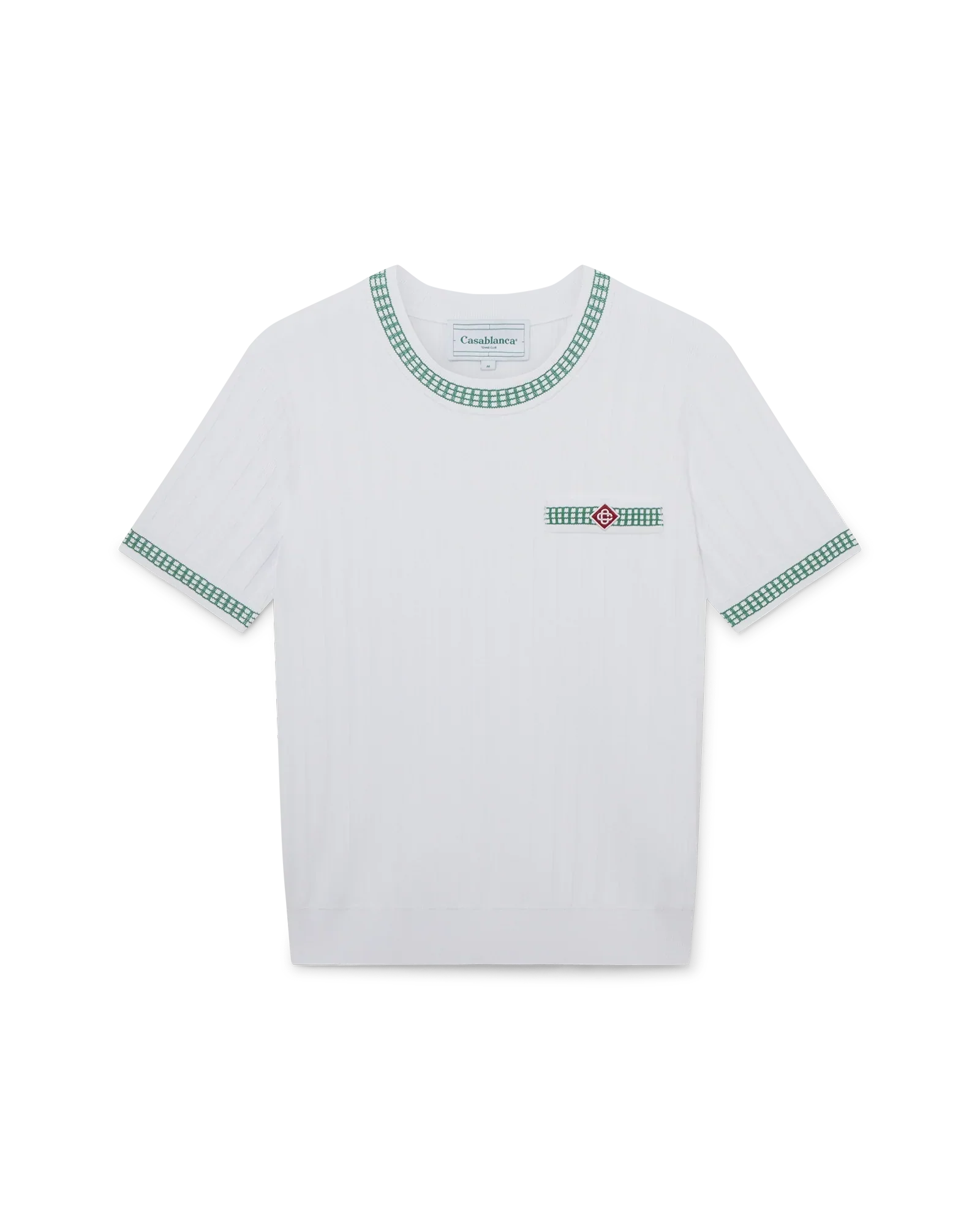Rib Effect Crew Top