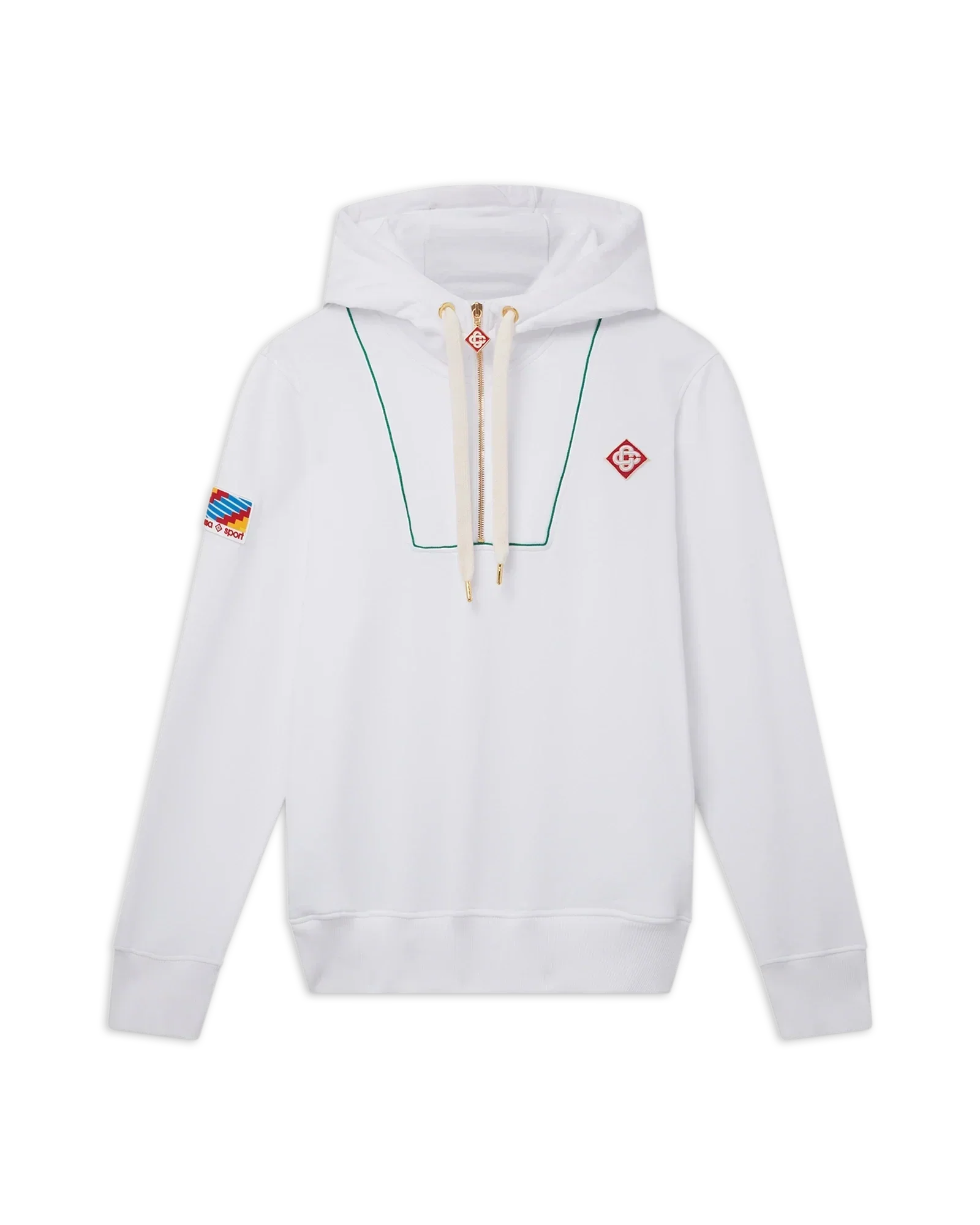 Half Zip Hooded Sweatshirt