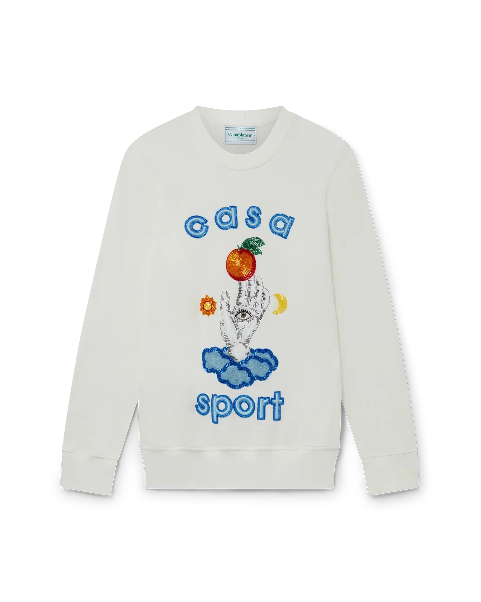 Casa Talisman Beaded Sweatshirt