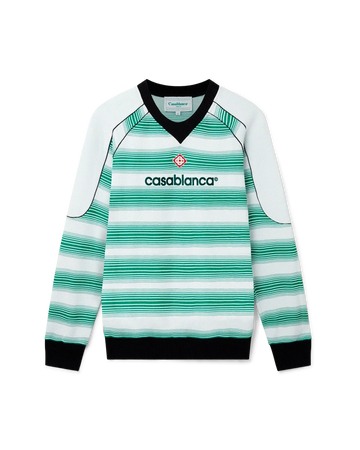 Gradient Stripe Sweatshirt