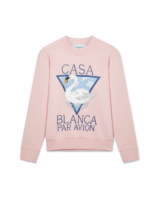 Casablanca Par Avion Screen Printed Sweatshirt