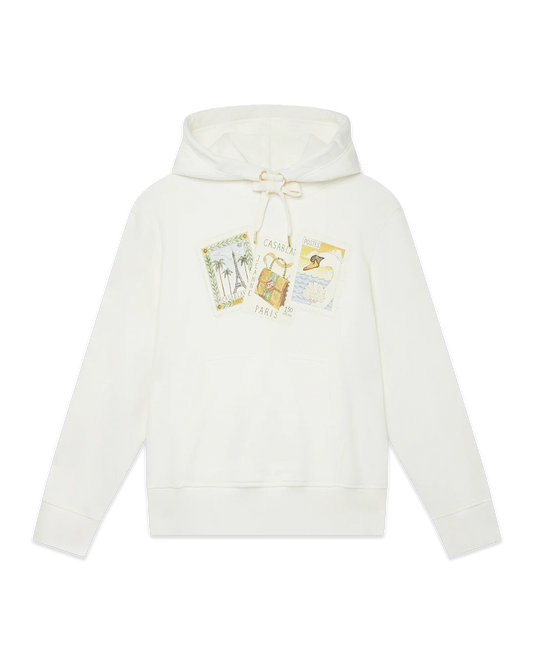 Souvenirs De Vacances Printed Hooded Sweatshirt