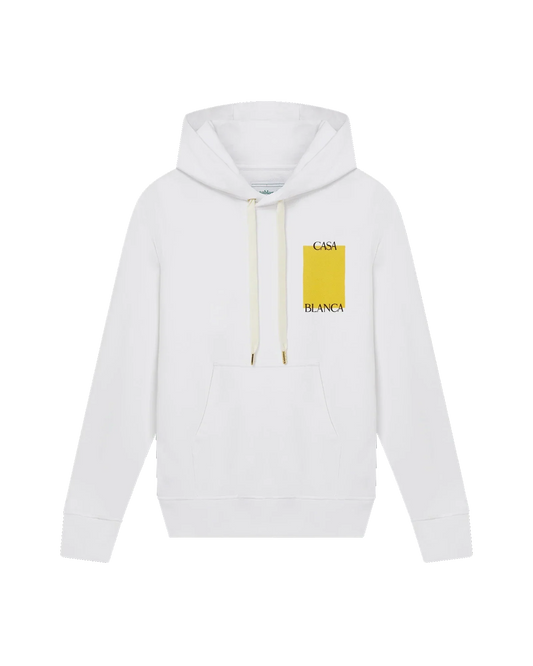 Casablanca Square Logo Hooded Sweatshirt