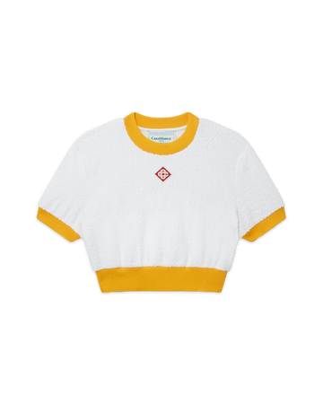 Monogram Terry Top