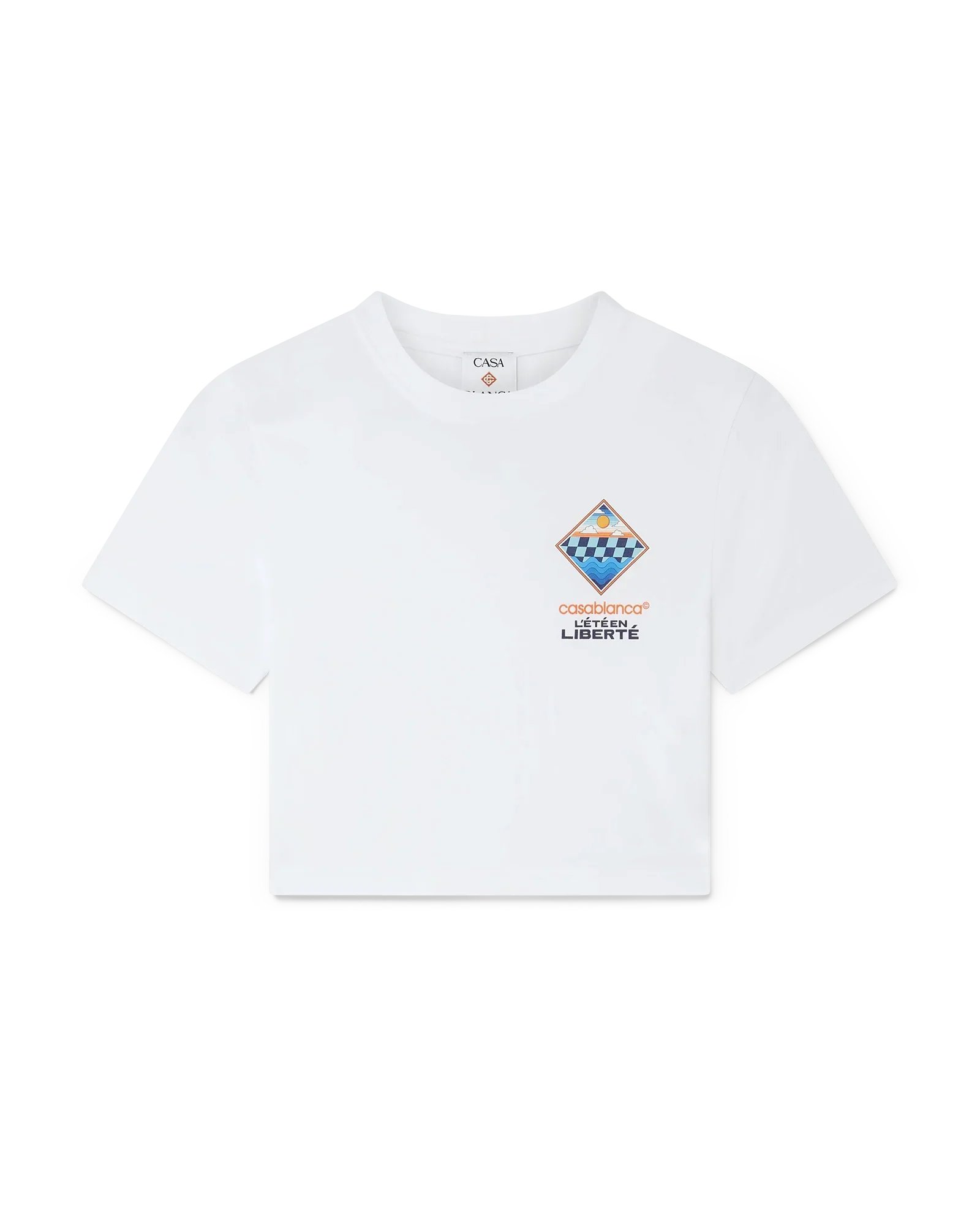 L'été En Liberté Cropped T-Shirt
