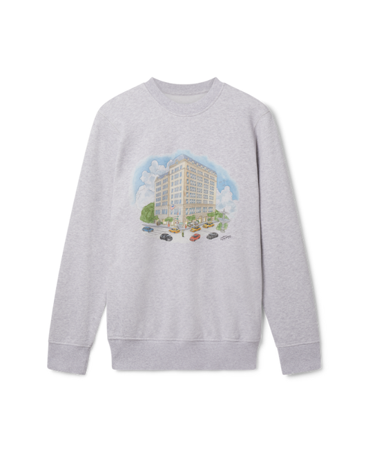 Grey Marl Fifth Avenue Sweatshirt